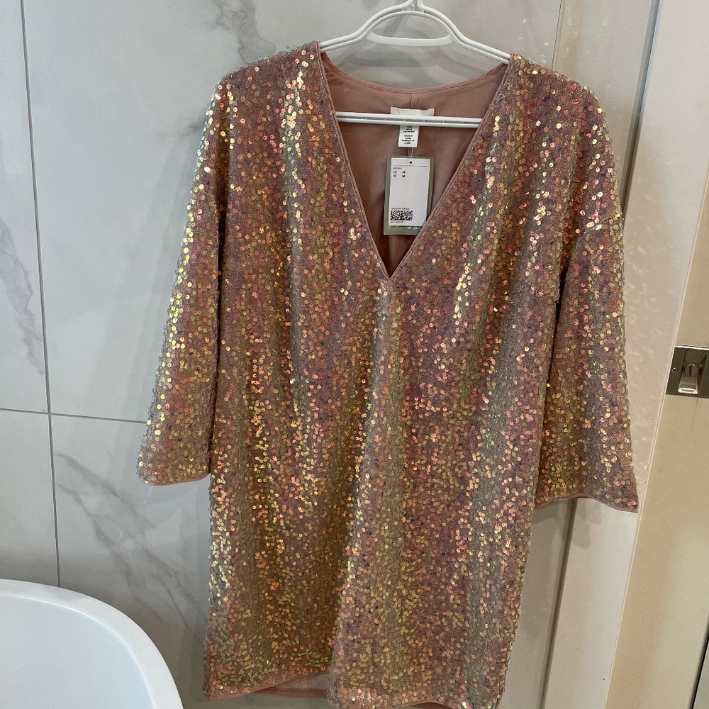 H&M sequin dress